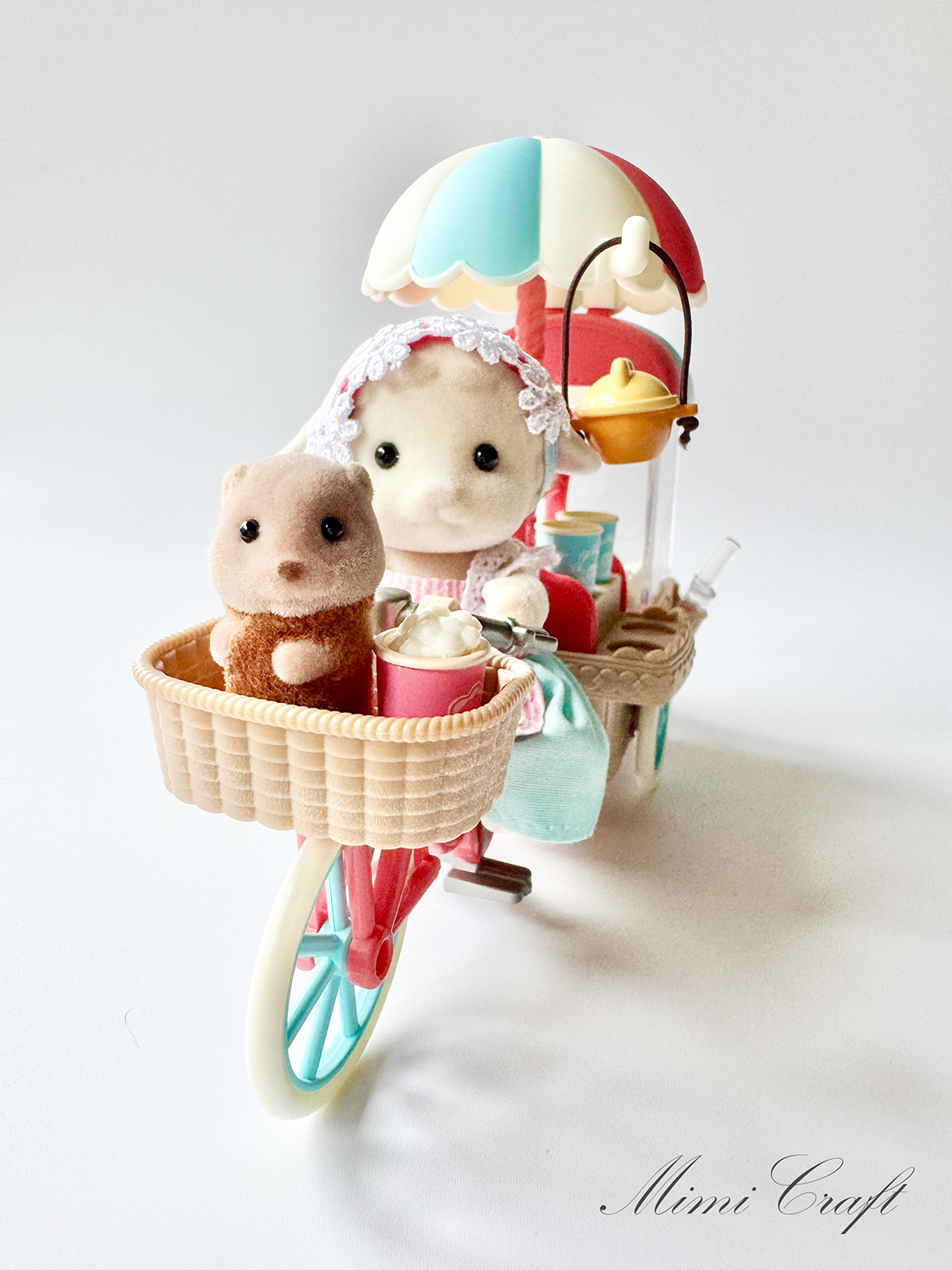 弾けるポップコーンとひつじのお母さんが可愛い！【シルバニアファミリー】ポンポン!ポップコーンサイクル