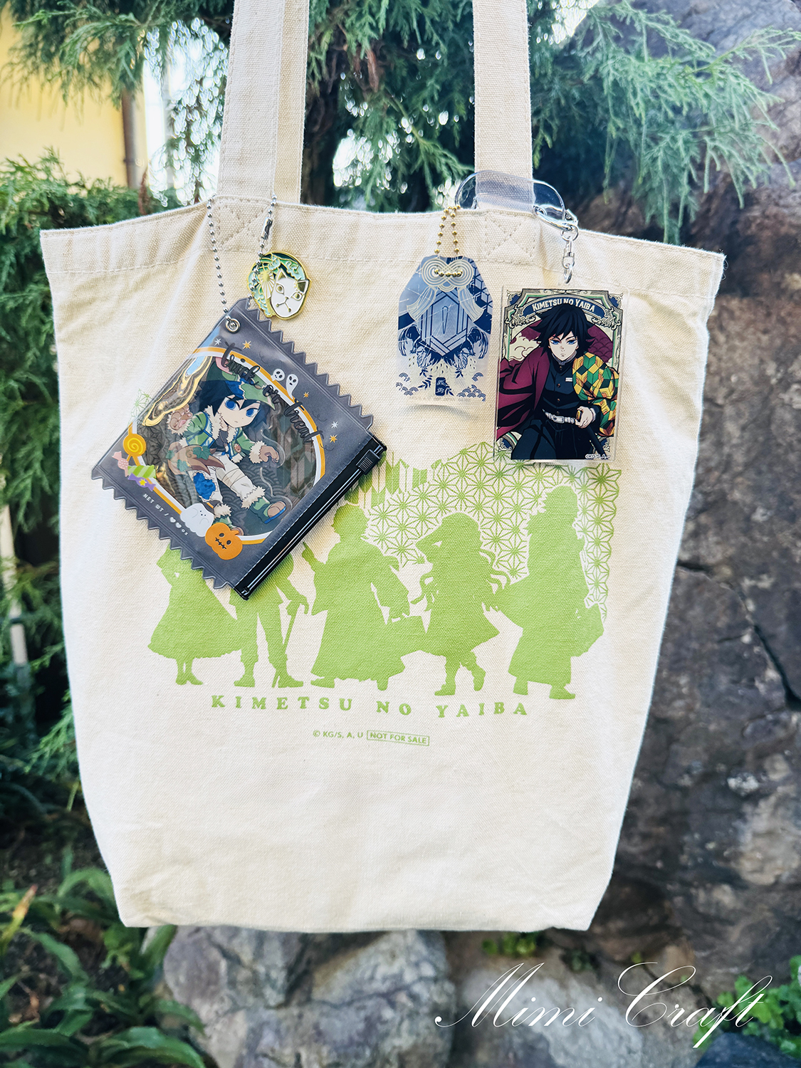 鬼滅の刃富岡義勇の推し活バッグ