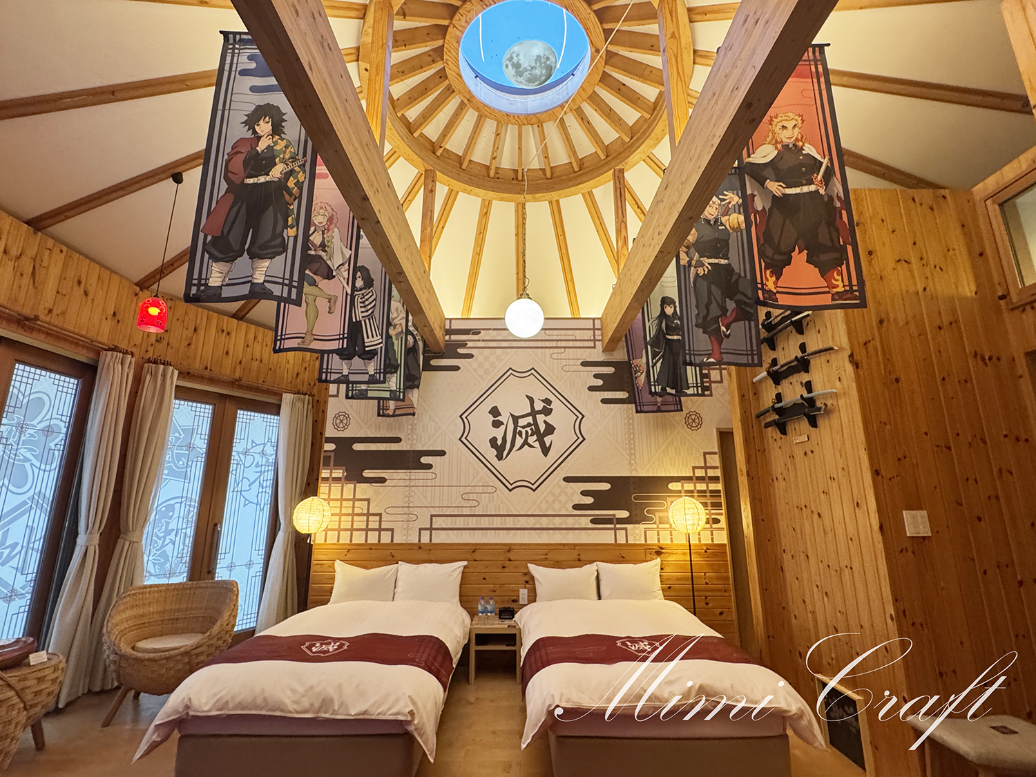 【柱のコクーン宿泊レポ】柱のタペストリー＆限定ノベルティが最高！！【グランシャリオ北斗七星】