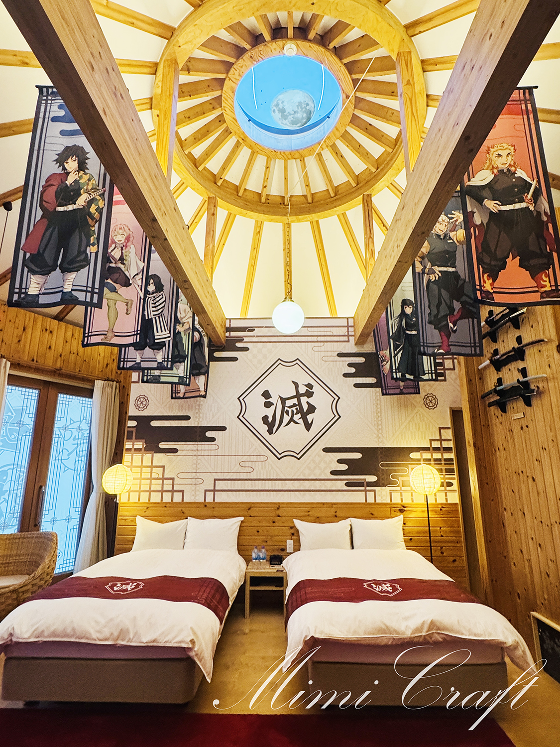 【柱のコクーン宿泊レポ】柱のタペストリー&限定ノベルティも最高!!【グランシャリオ北斗七星】