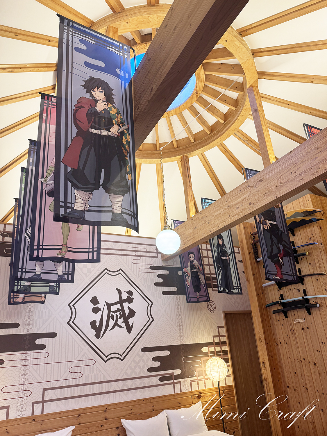 【柱のコクーン宿泊レポ】柱のタペストリー&限定ノベルティが最高!!【グランシャリオ北斗七星】