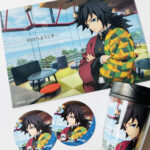 眉山へようそこ冨岡義勇のグッズ。クリアファイル、タンブラー、コースター