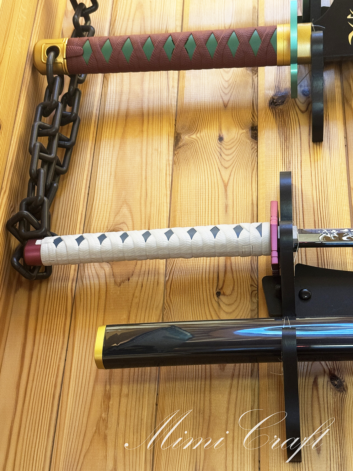 柱のコクーンの柱たちの刀