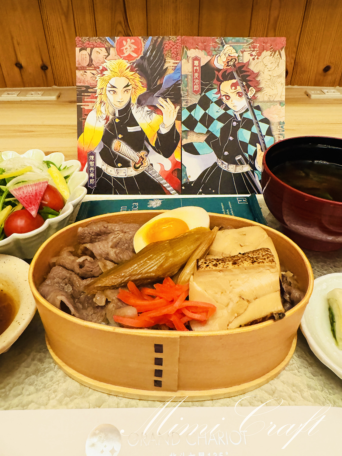 【コラボルーム限定】煉獄さんの牛鍋弁当が絶品でした【ニジゲンノモリ遠征レポ】