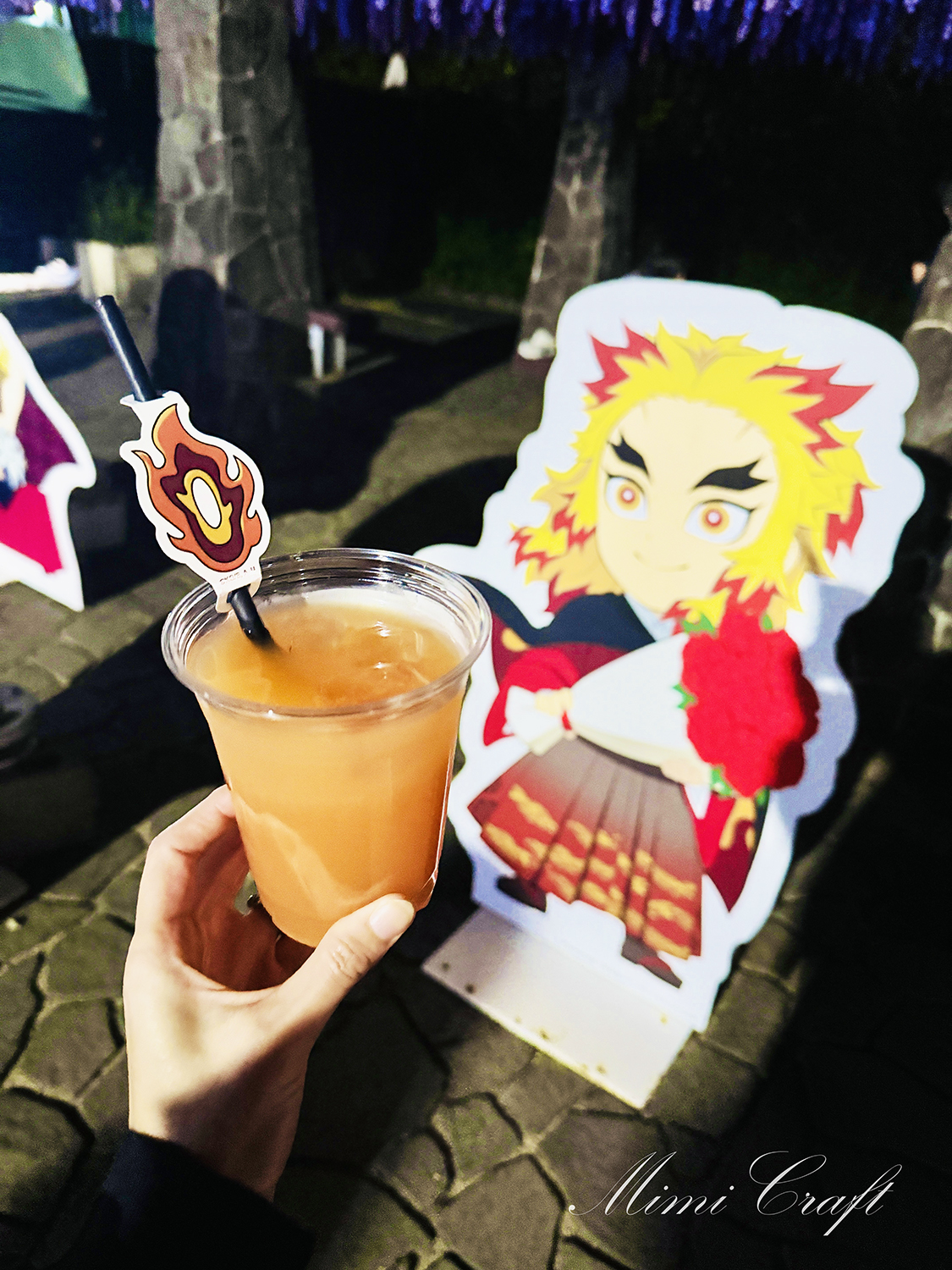 【ニジゲンノモリ×鬼滅の刃】キッチンカーのコラボフードが至福【ノベルティコースターも貰えるよ】