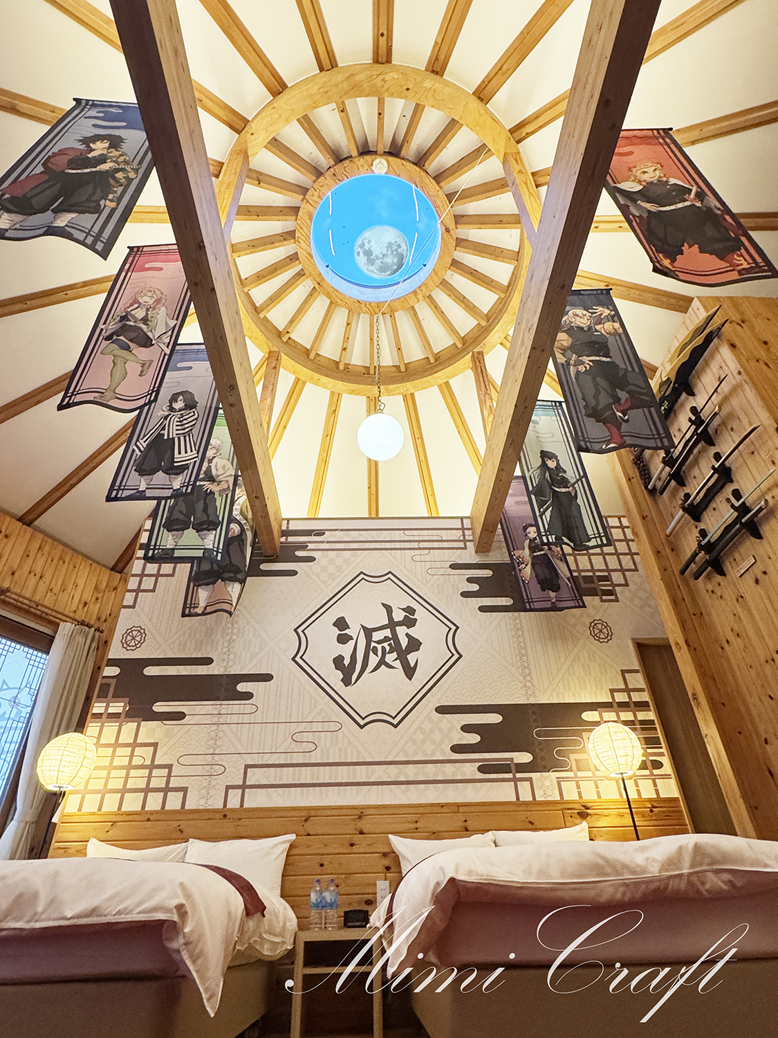 【柱のコクーン宿泊レポ】柱のタペストリー&限定ノベルティも最高!!【グランシャリオ北斗七星】