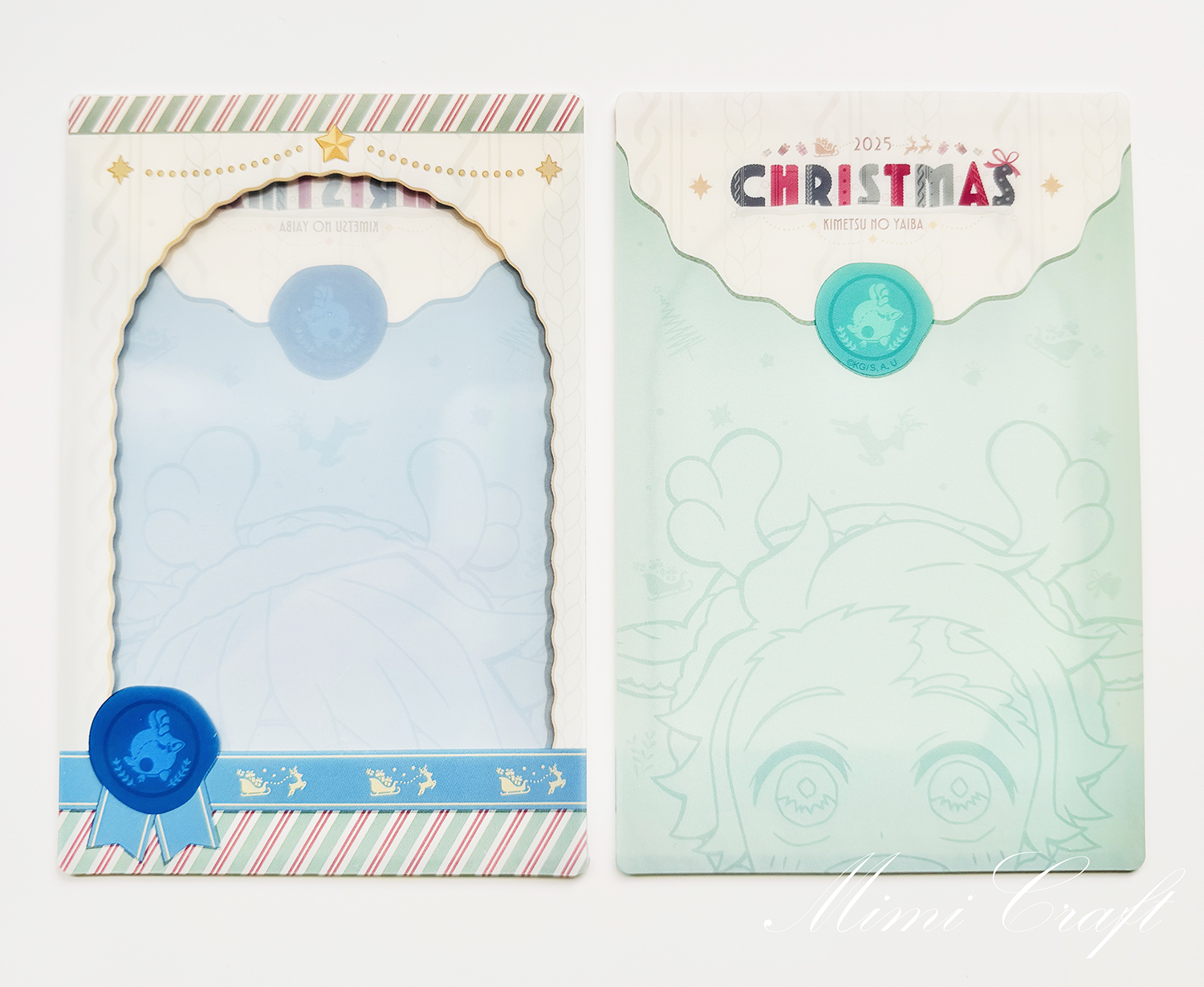 ufotableの鬼滅の刃クリスマス2025レポ【グッズやカフェメニュー＆ノベルティまとめ】ポストカード硬質ケース