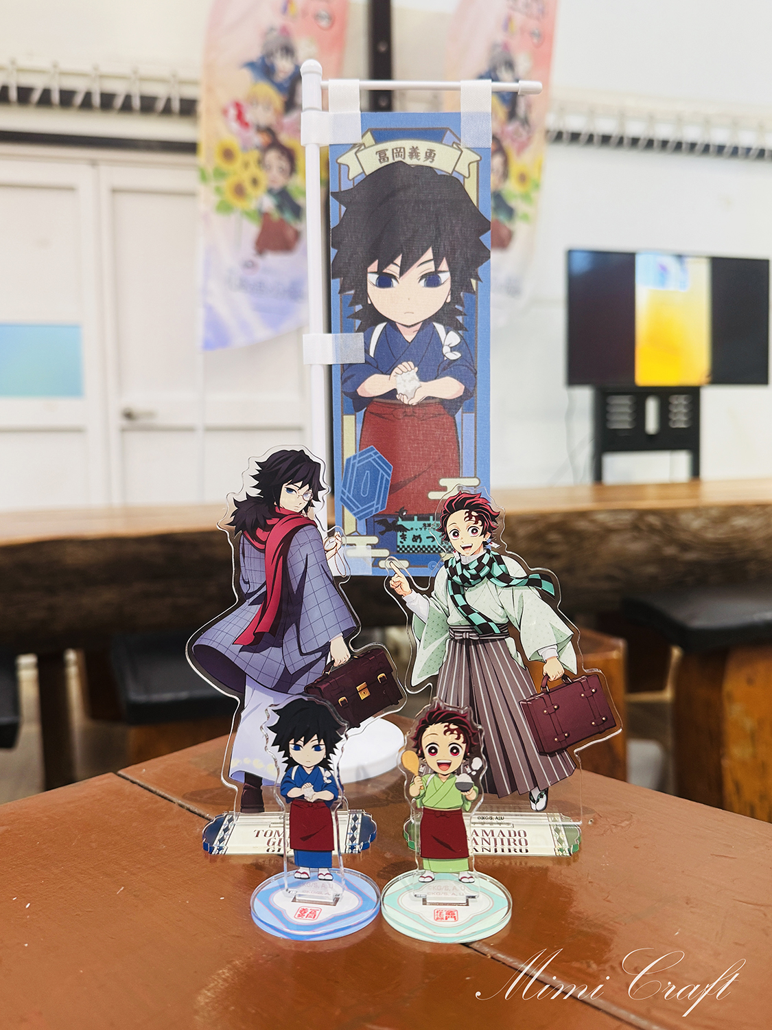 【コラボメニューも豊富！】ニジゲンノモリのモリノテラスへ【ぬい撮りスペースもあるよ】鬼滅の刃コラボ