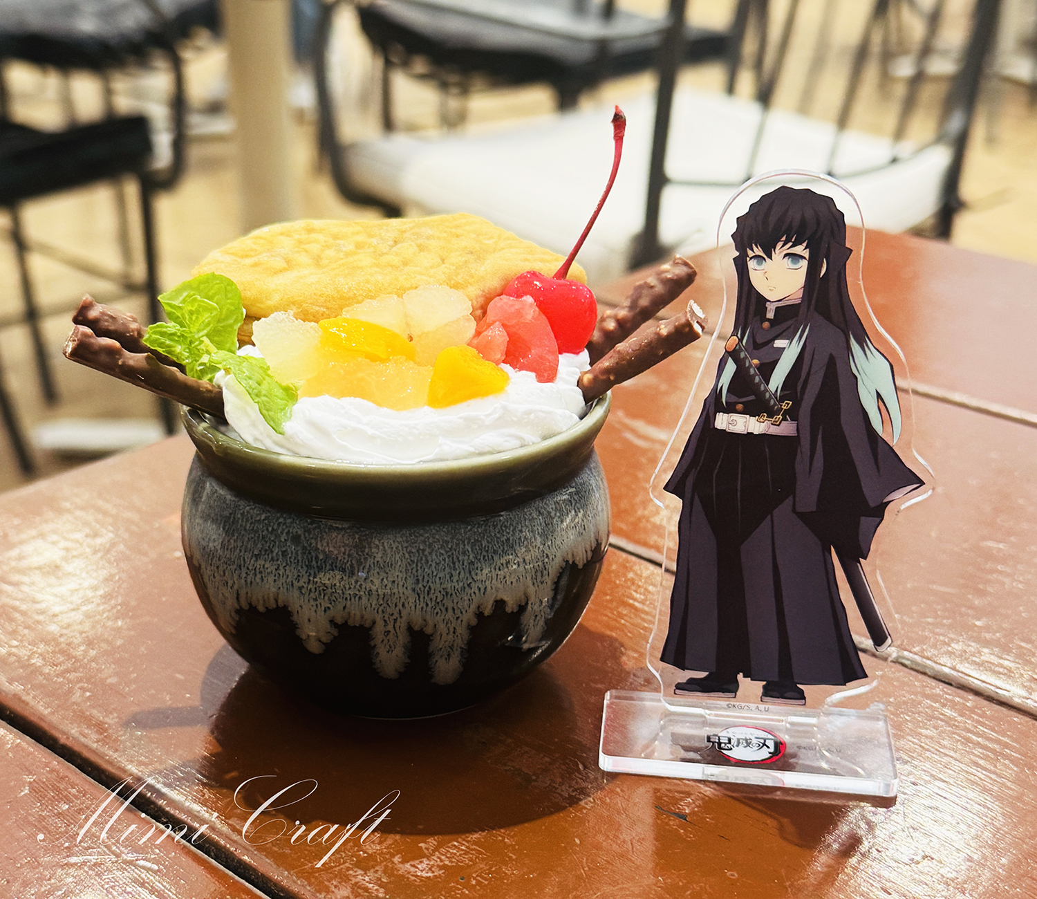 【コラボメニューも豊富！】ニジゲンノモリのモリノテラスへ【ぬい撮りスペースもあるよ】鬼滅の刃コラボ