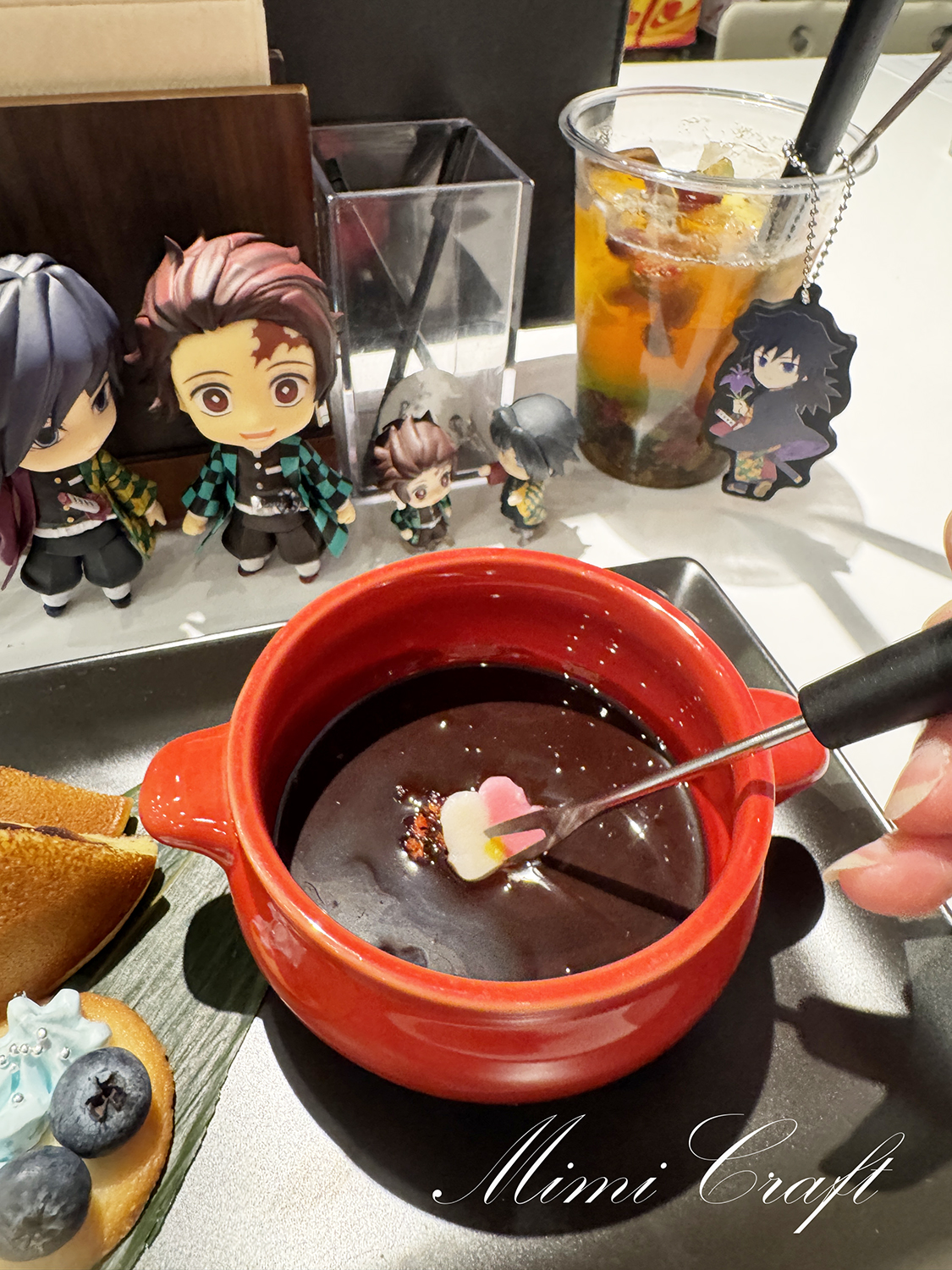 「もうどうでもいい」チョコレートフォンデュ