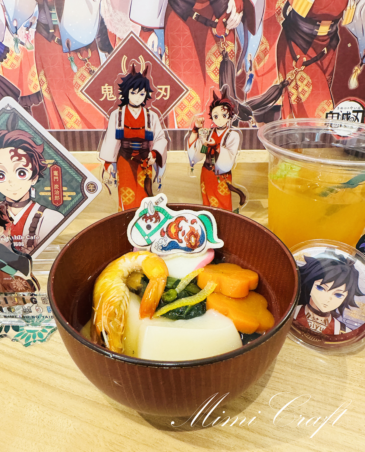 ufotable干支2026【午年イベント開催中のカフェに行ってきたよ】フードメニューのお雑煮
