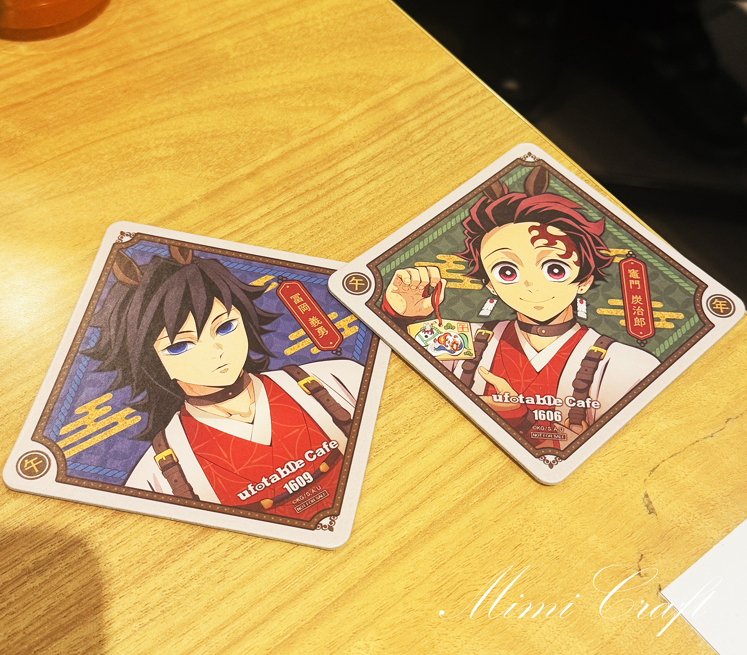 ufotable干支2026【午年イベント開催中のカフェに行ってきたよ】グッズ＆メニューを紹介ランダムコースター