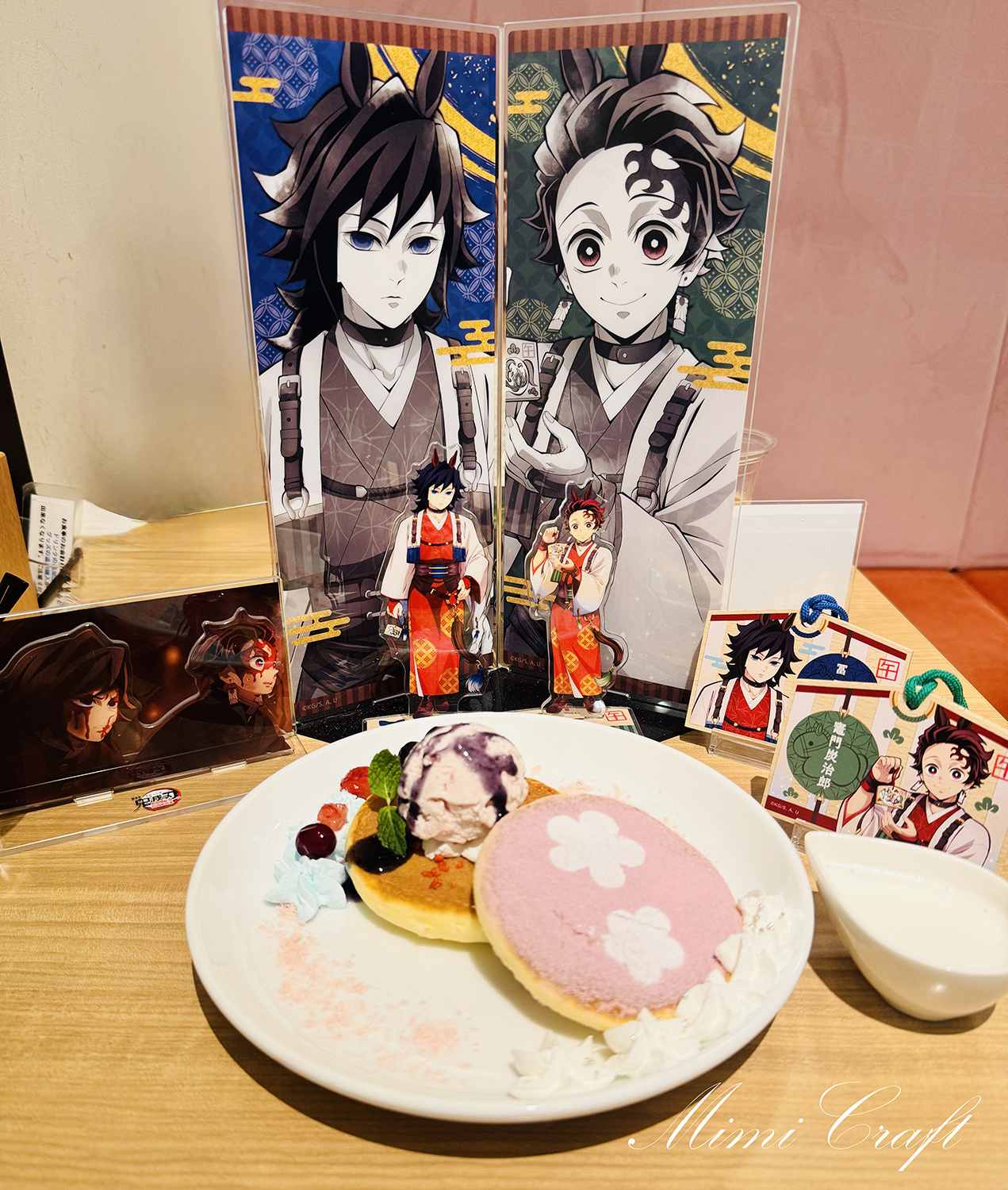 【ufotablecafe】第4期狛治と恋雪メニューまとめ「おかえりなさい　あなた…」パンケーキプレート
