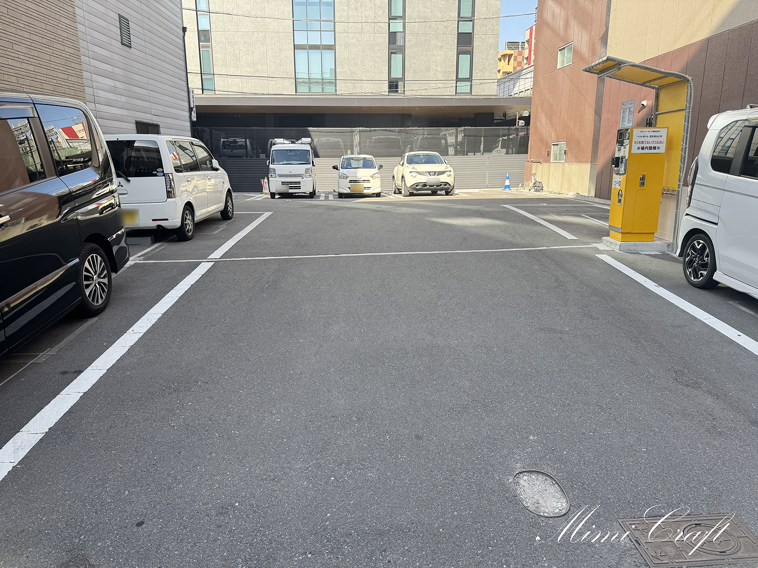 マチアソビカフェ大阪に行く時におすすめのパーキング