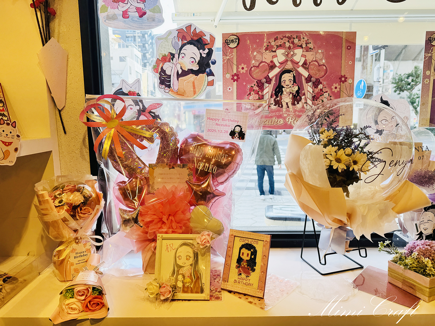 【ufotablecafe】禰豆子ちゃんの誕生祭2025飲食レポ【カフェの飾り・バースデースタンプも】