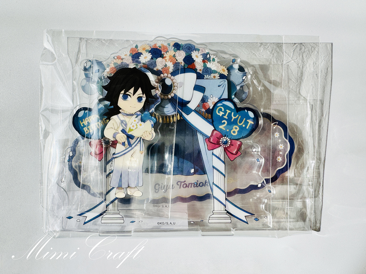 義勇さんのお誕生日BOX2026が届いたよ！【ボックス特典のグッズも紹介】アクリルジオラマスタンド