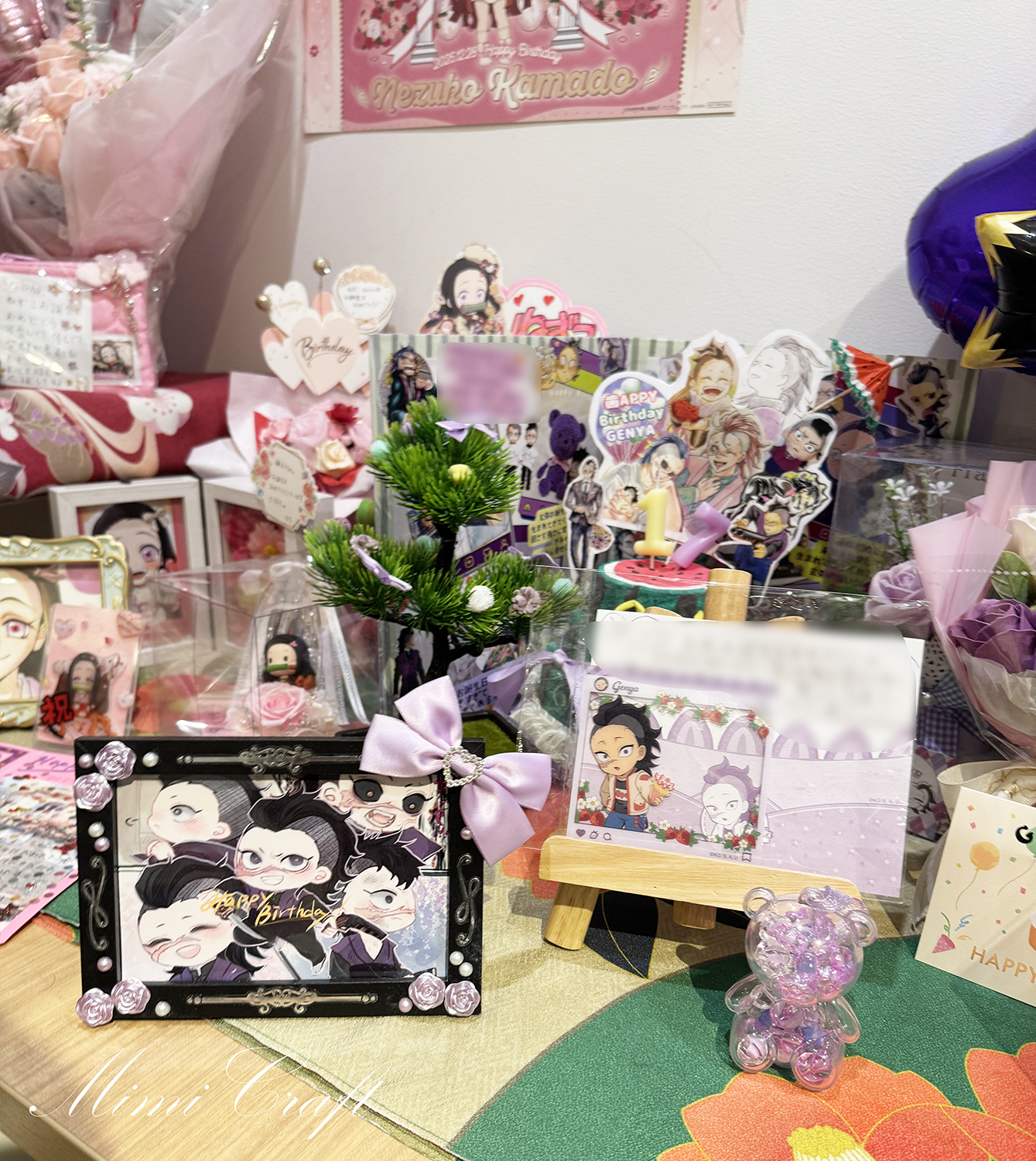 玄弥のバースデー2026飲食レポ【ufotablecafeのデザートメニュー・祭壇まとめ】