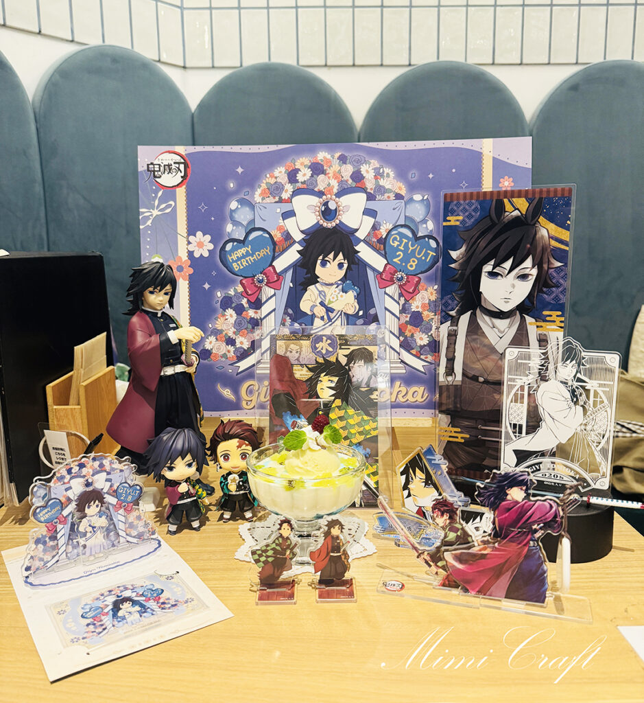 義勇さんのバースデー2026飲食レポ【ufotablecafeのデザートや祭壇まとめ】