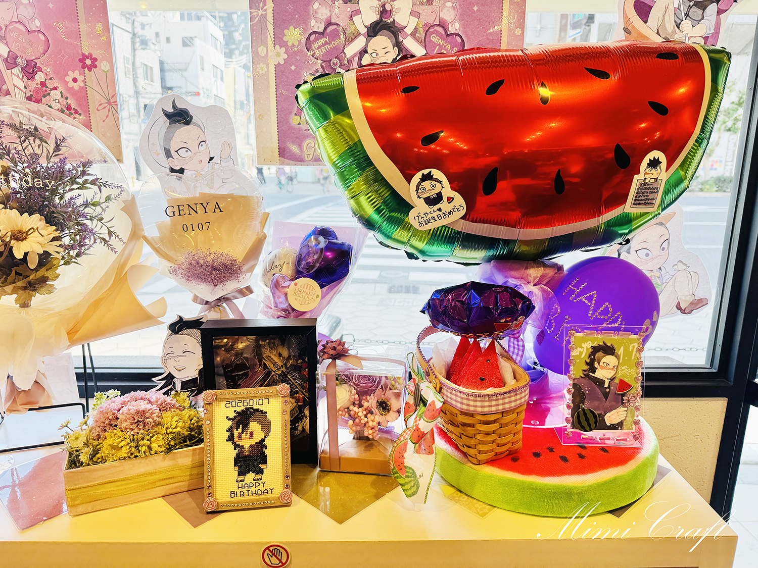 玄弥のバースデー2026飲食レポ【ufotablecafeのデザートメニュー・祭壇まとめ】