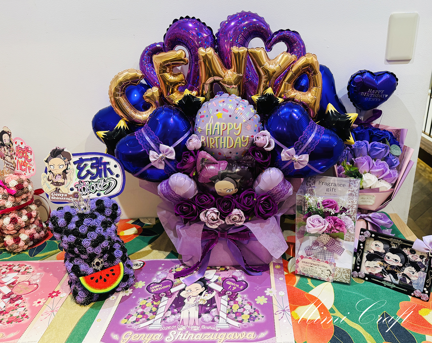 玄弥のバースデー2026飲食レポ【ufotablecafeのデザートメニュー・祭壇まとめ】